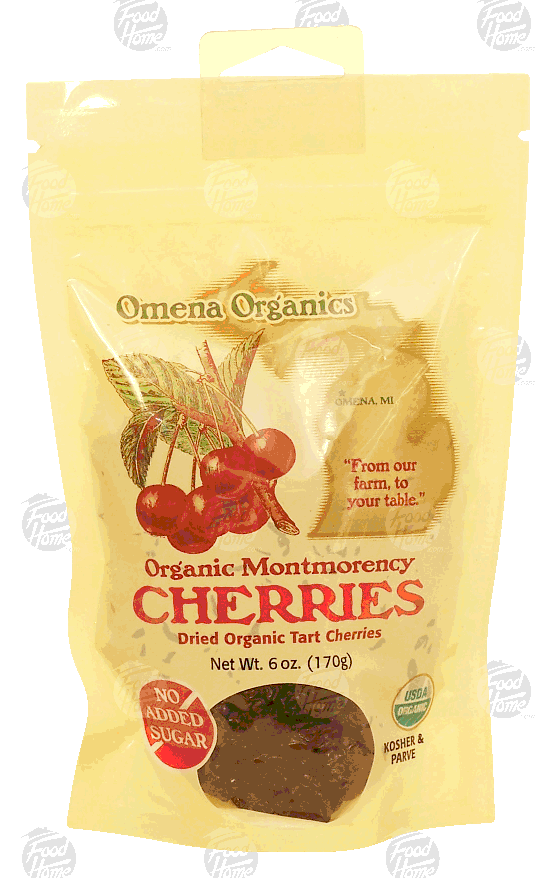 Omena Organics  organic montmorency cherries Full-Size Picture